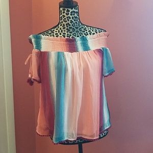 Off the shoulder top